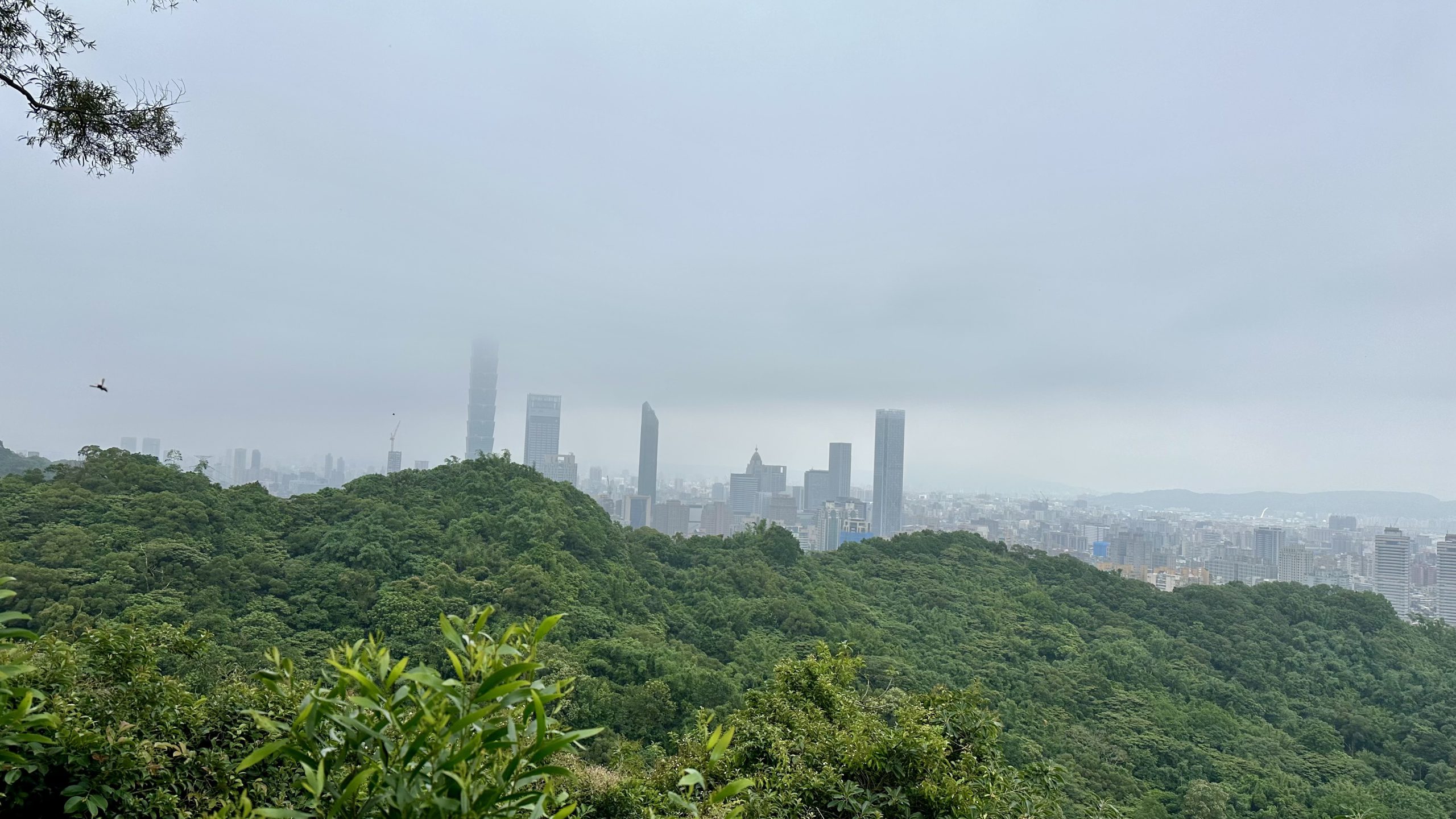Taipei City from Hushan
